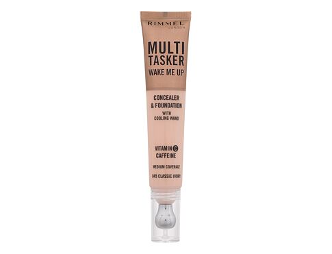 Korektor Rimmel London Multi Tasker Wake Me Up Concealer & Foundation 20 ml 045 Classic Ivory