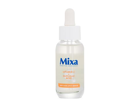 Pleťové sérum Mixa Vitamin C + Glycolic Acid Anti-Dark Spot Serum 30 ml poškozená krabička