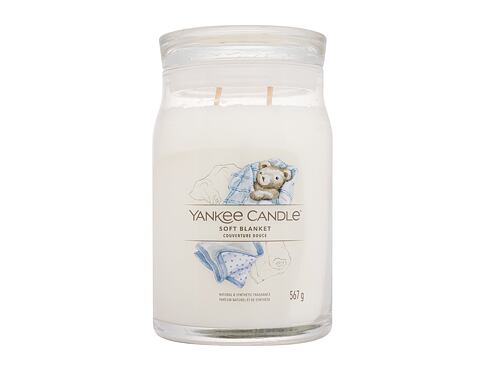 Vonná svíčka Yankee Candle Signature Soft Blanket 567 g
