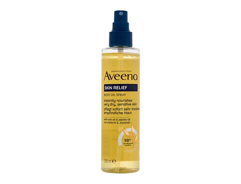 Tělový olej Aveeno Skin Relief Body Oil Spray 200 ml poškozený flakon