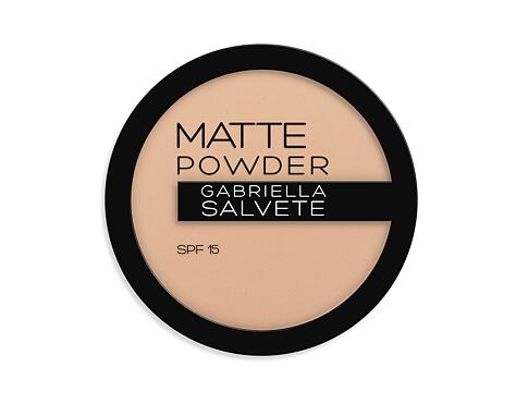 Pudr Gabriella Salvete Matte Powder SPF15 8 g 02 poškozená krabička