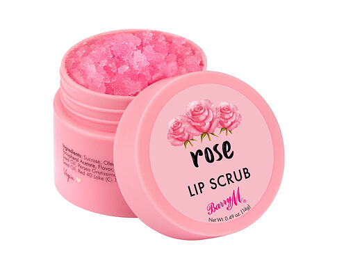 Peeling Barry M Lip Scrub Rose 14 g