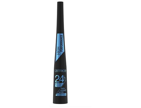 Oční linka Catrice 24H Brush Liner Waterproof 3 ml 010 Ultra Black Waterproof