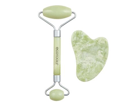 Masážní váleček a kámen EcoTools Facial Roller Jade + Gua Sha Duo 1 ks