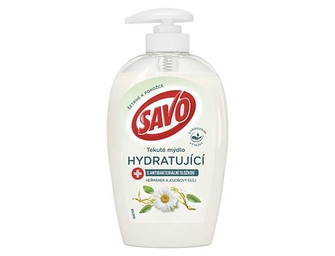 Tekuté mýdlo Savo Chamomile & Jojoba Oil Moisturizing Liquid Handwash 250 ml