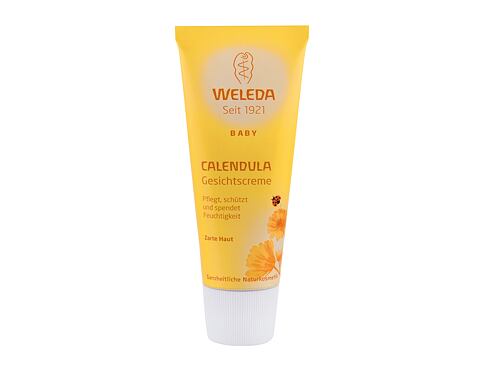 Denní pleťový krém Weleda Baby Calendula Face Cream 50 ml poškozená krabička