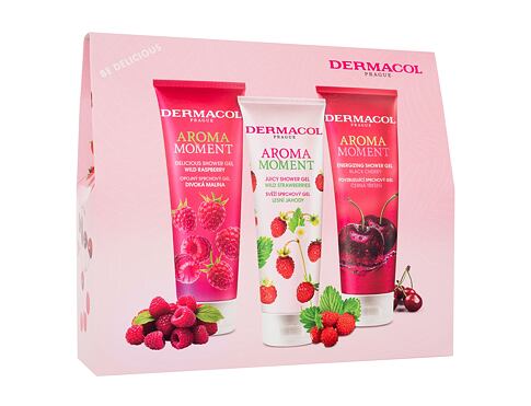 Sprchový gel Dermacol Aroma Moment Be Delicious 250 ml poškozená krabička Kazeta