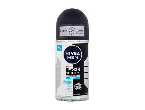 Antiperspirant Nivea Men Invisible For Black & White Fresh 72h 50 ml