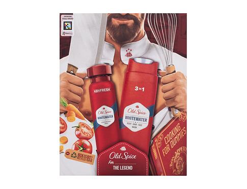 Deodorant Old Spice Whitewater 150 ml poškozená krabička Kazeta