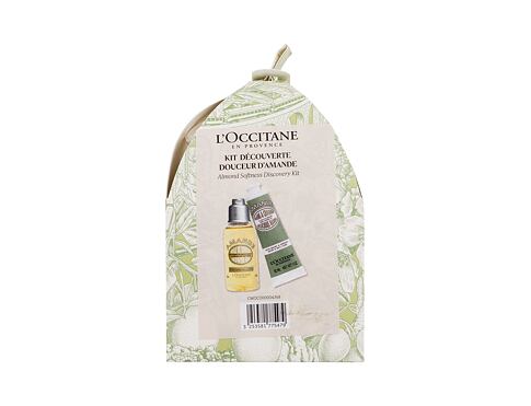 Sprchový olej L'Occitane Almond (Amande) Softness Discovery Kit 35 ml Kazeta