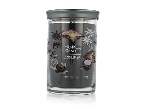 Vonná svíčka Yankee Candle Signature Black Coconut Tumbler 567 g