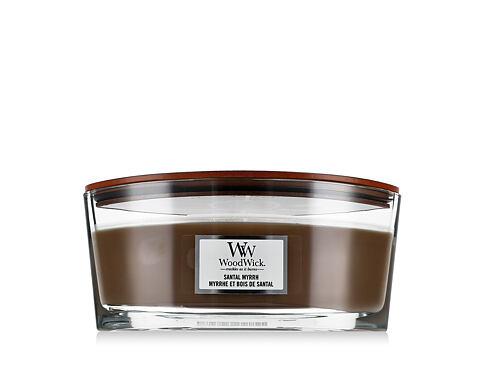 Vonná svíčka WoodWick Santal Myrrh 453,6 g
