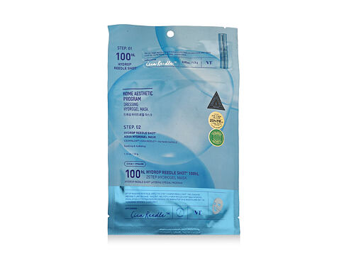 Pleťová maska VT Cosmetics Hydrop Reedle Shot 100 hL 2Step Hydrogel Mask 34,5 g