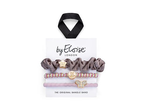 Gumička na vlasy By Eloise London Bangle Set Butterfly Garden 1 ks