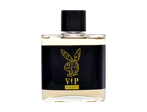 Voda po holení Playboy VIP Black Edition For Him 100 ml poškozená krabička