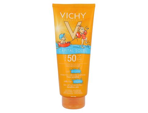 Opalovací přípravek na tělo Vichy Capital Soleil Kids Milk SPF50 300 ml Tester