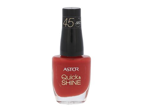 Lak na nehty ASTOR Quick & Shine 8 ml 626 Cherry Clafoutis