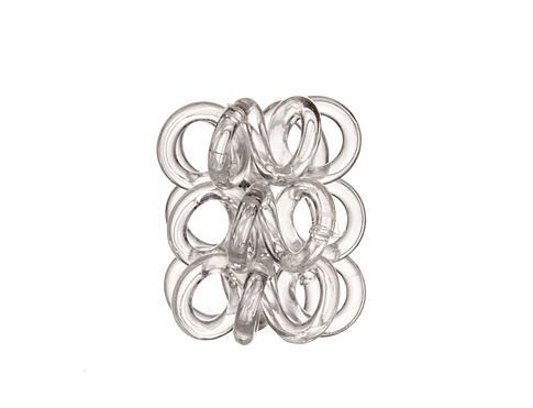 Gumička na vlasy Invisibobble Nano Hair Ring 3 ks Crystal Clear