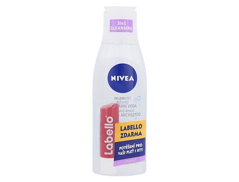 Micelární voda Nivea Sensitive 3in1 Micellar Cleansing Water 200 ml Kazeta
