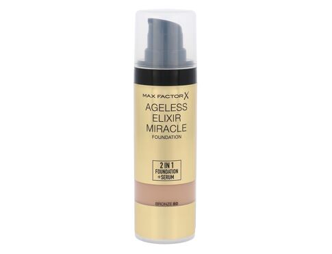 Make-up Max Factor Ageless Elixir 2in1 Foundation + Serum SPF15 30 ml 80 Bronze