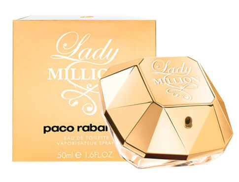 Toaletní voda Paco Rabanne Lady Million 80 ml poškozená krabička
