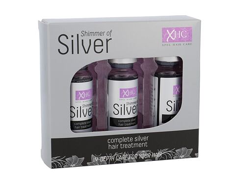 Sérum na vlasy Xpel Shimmer Of Silver 3x 12 ml 36 ml poškozená krabička