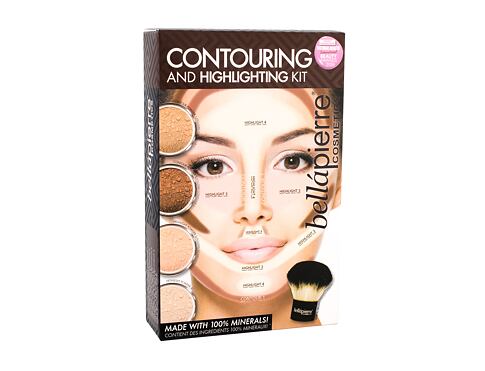 Pudr bellápierre Contouring And Highlighting 2,35 g Kazeta