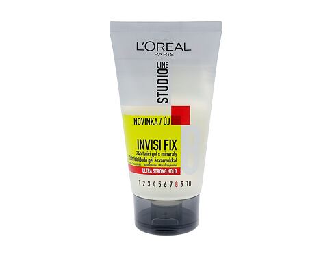 Gel na vlasy L'Oréal Paris Studio Line Invisi Fix 24H Gel 150 ml