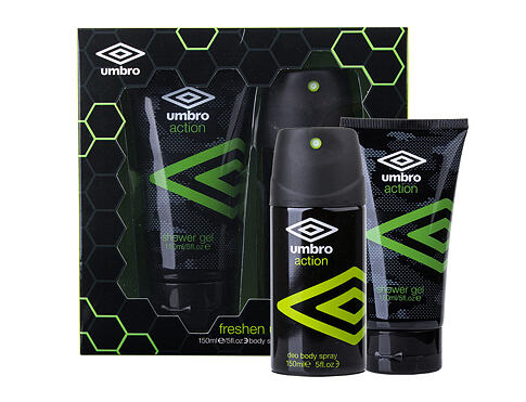 Deodorant UMBRO Action 150 ml poškozená krabička Kazeta
