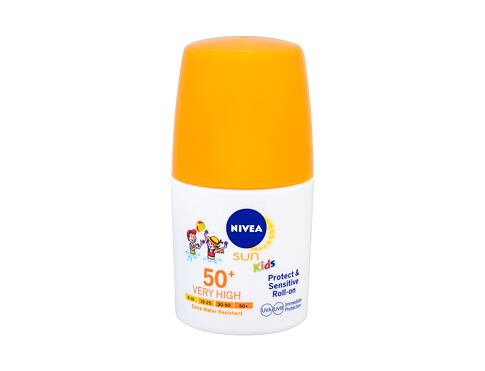 Opalovací přípravek na tělo Nivea Sun Kids Protect & Sensitive Roll-on SPF50+ 50 ml