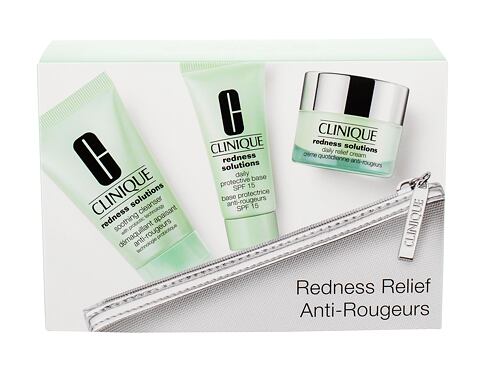 Denní pleťový krém Clinique Redness Solutions Daily Relief Cream 15 ml Kazeta