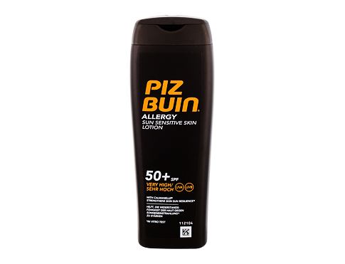 Opalovací přípravek na tělo PIZ BUIN Allergy Sun Sensitive Skin Lotion SPF50+ 200 ml