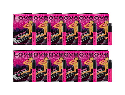 Toaletní voda Love Love Love Music 12x1,6 ml Vzorek