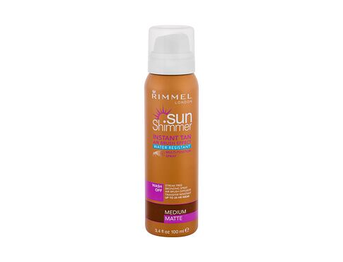 Samoopalovací přípravek Rimmel London Sun Shimmer Instant Tan 100 ml Medium
