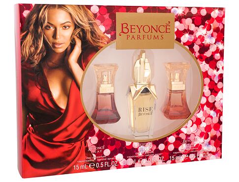 Parfémovaná voda Beyonce Rise 30 ml poškozená krabička Kazeta