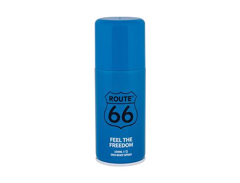Deodorant Route 66 Feel The Freedom 150 ml poškozený flakon