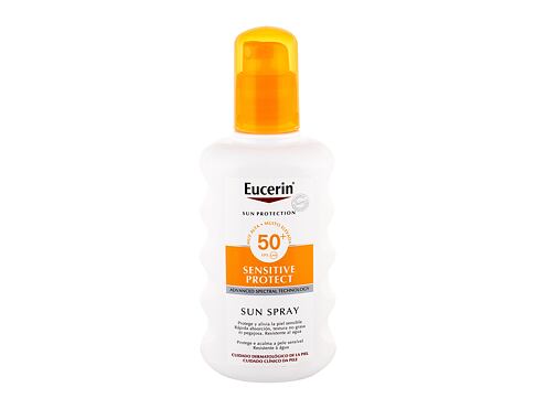 Opalovací přípravek na tělo Eucerin Sun Sensitive Protect Sun Spray SPF50+ 200 ml