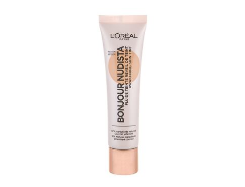BB krém L'Oréal Paris Wake Up & Glow Bonjour Nudista 30 ml Medium