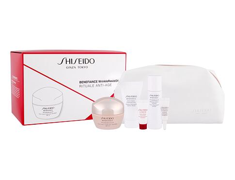 Denní pleťový krém Shiseido Benefiance Wrinkle Resist 24 Day Cream SPF15 50 ml poškozená krabička Kazeta
