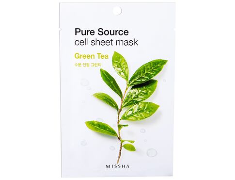 Pleťová maska Missha Pure Source Green Tea 21 g