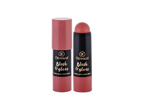 Tvářenka Dermacol Blush & Glow 6,5 g 04 poškozený obal
