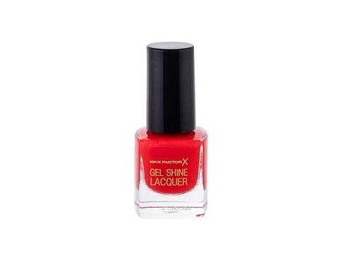 Lak na nehty Max Factor Gel Shine 4,5 ml 25 Patent Poppy