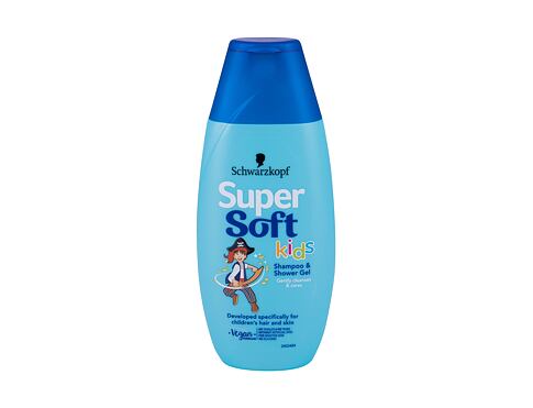 Šampon Schwarzkopf Super Soft Kids Shampoo & Shower Gel 250 ml