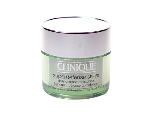 Denní pleťový krém Clinique Superdefense Daily Defense Moisturizer SPF20 50 ml poškozená krabička
