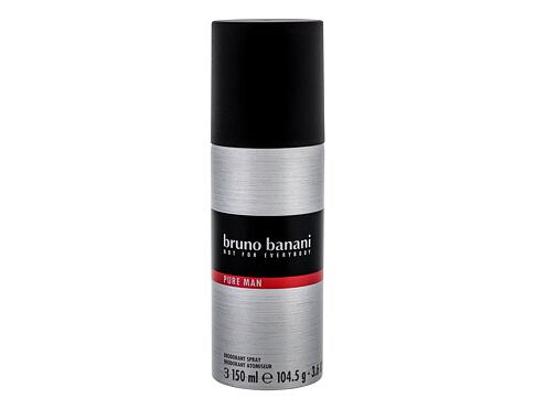 Deodorant Bruno Banani Pure Man 150 ml poškozený flakon