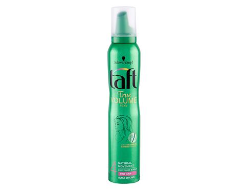 Tužidlo na vlasy Schwarzkopf Taft True Volume 200 ml poškozený flakon