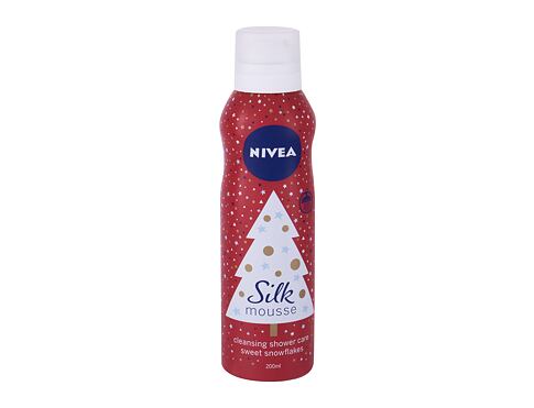 Sprchová pěna Nivea Silk Mousse Sweet Snowflakes 200 ml
