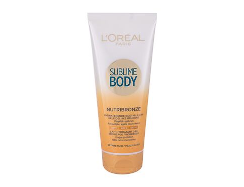 Samoopalovací přípravek L'Oréal Paris Sublime Body Nutribronze Tinted Skin 200 ml