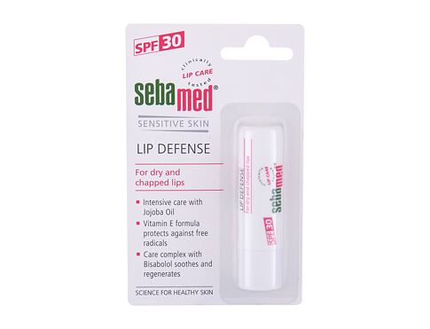 Balzám na rty SebaMed Sensitive Skin Lip Defense SPF30 4,8 g