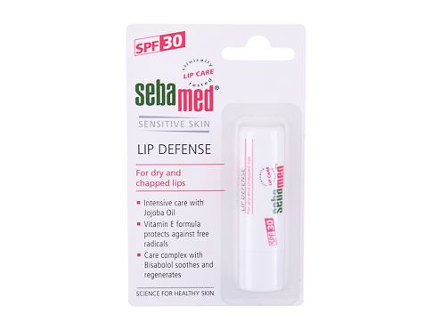 Balzám na rty SebaMed Sensitive Skin Lip Defense SPF30 4,8 g